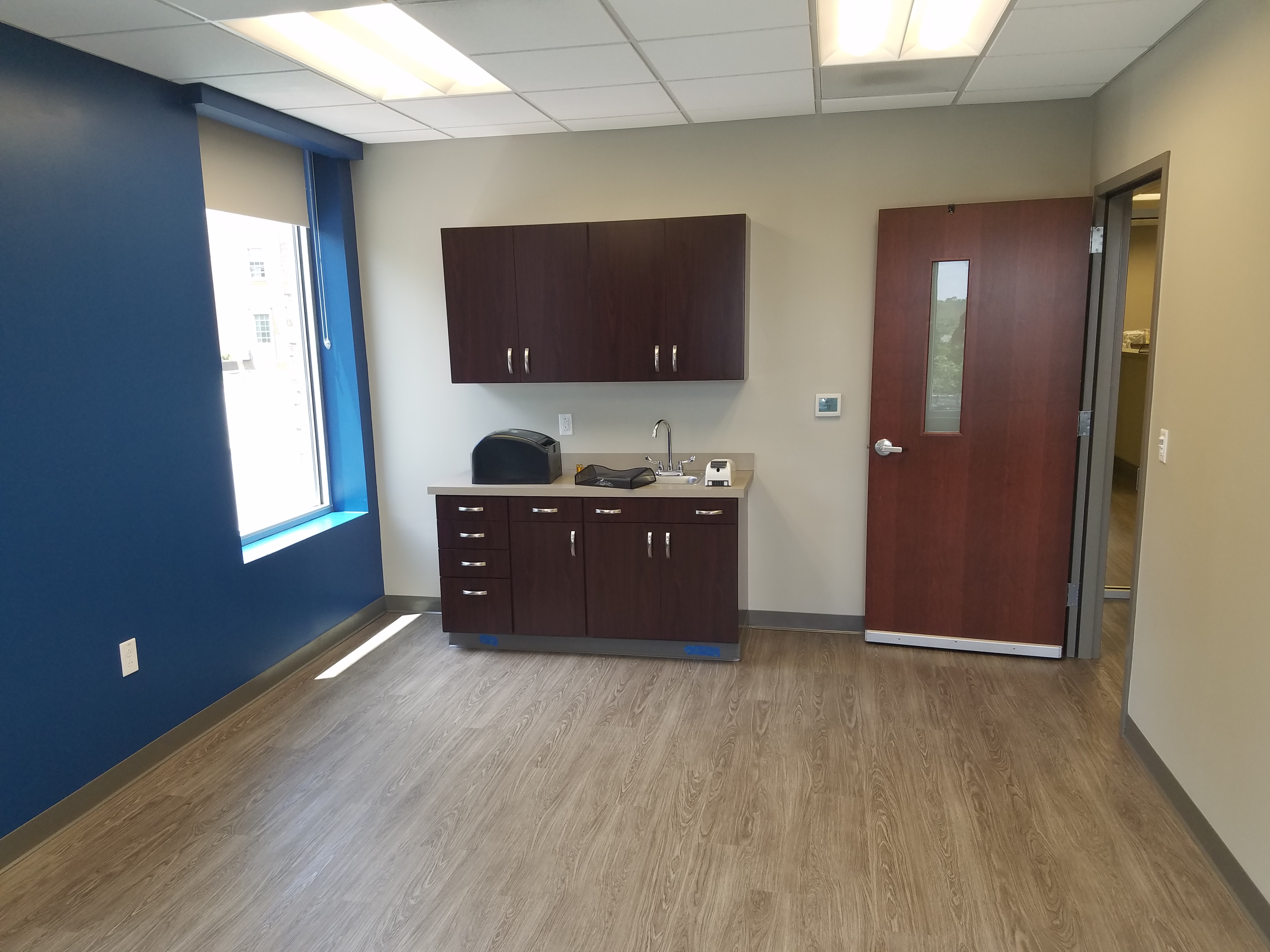 Interior of exam room